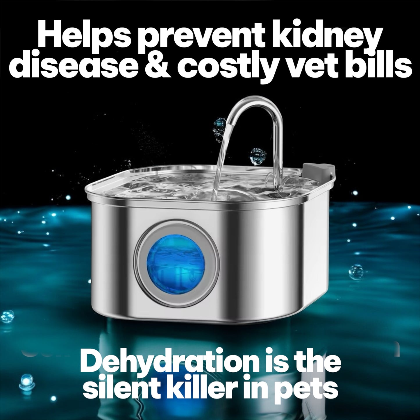 Protect your pet from dehydration and urinary emergencies with EverPaws™️