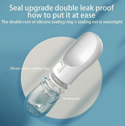 EverPaws Portable Water Bottle 3-in-1